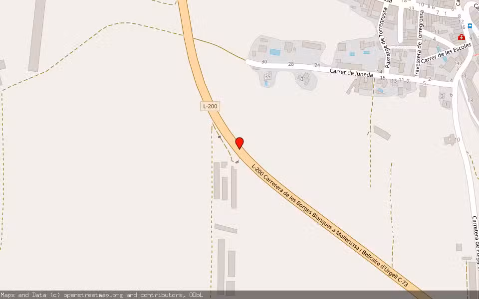 Mapa de Subasta Inmueble (Finca rústica) en Puig-gros, Lleida