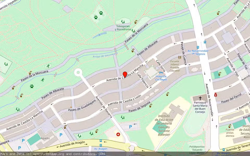 Mapa de Subasta Inmueble (Local comercial) en San Sebastian De Los Reyes, Madrid