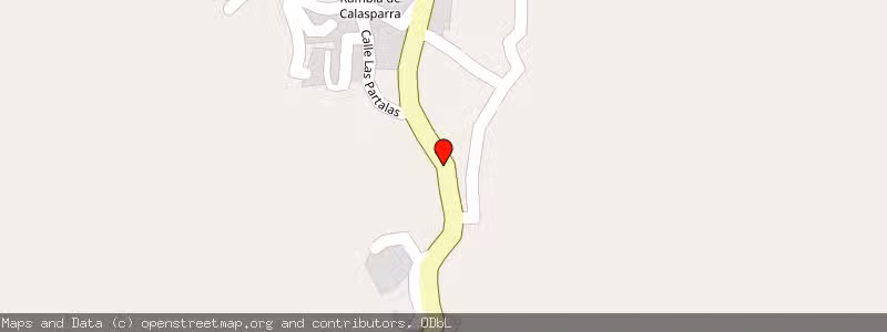 Mapa de Subasta de Inmueble (Finca rústica) en Cehegin, Murcia 