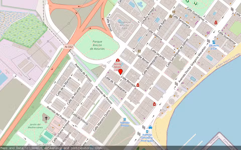 Mapa de Subasta Inmueble (Vivienda) en Torrevieja, Alicante/Alacant