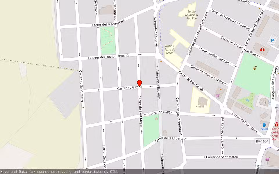Mapa de Subasta Inmueble (Vivienda) en Parets Del Vallès, Barcelona