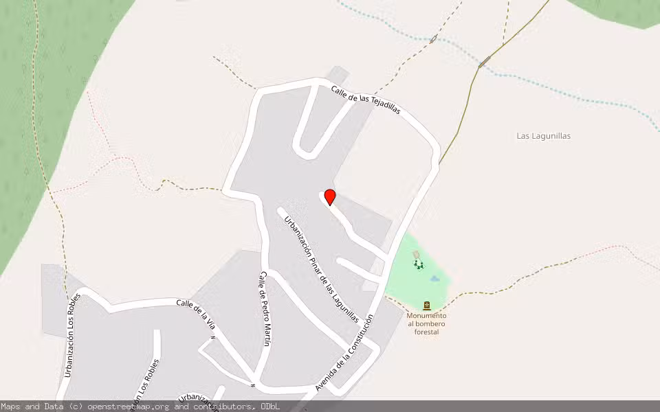 Mapa de Subasta Inmueble (Vivienda) en Casavieja, Ávila