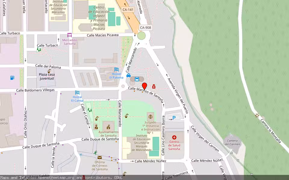 Mapa de Subasta Inmueble (Vivienda) en Santoña, Cantabria