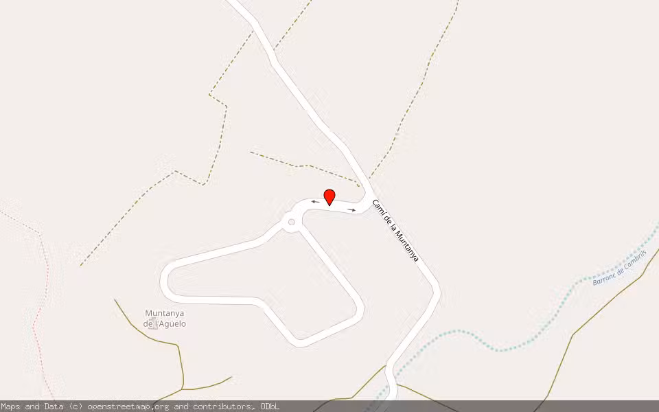 Mapa de Subasta Inmueble (Finca rústica) en Llaurí, Valencia/València