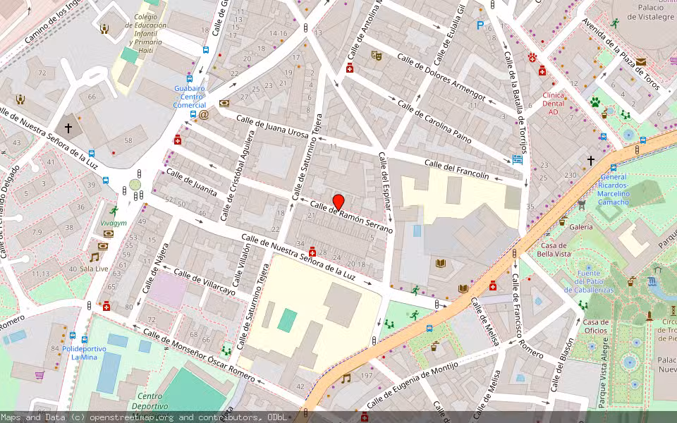 Mapa de Subasta Inmueble (Vivienda) en Madrd, Madrid