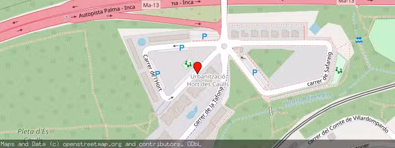 Mapa de Subasta de Inmueble (Vivienda) en Marratxi, Islas Baleares (Balears) 