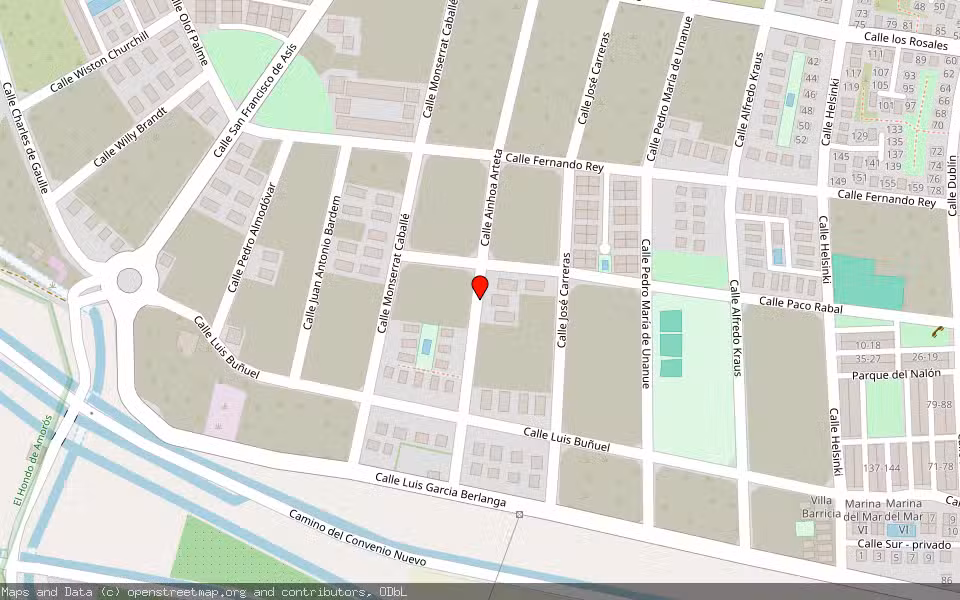 Mapa de Subasta Inmueble (Vivienda) en San Fulgencio, Alicante/Alacant