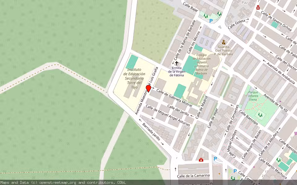 Mapa de Subasta Inmueble (Vivienda) en Barbate, Cádiz