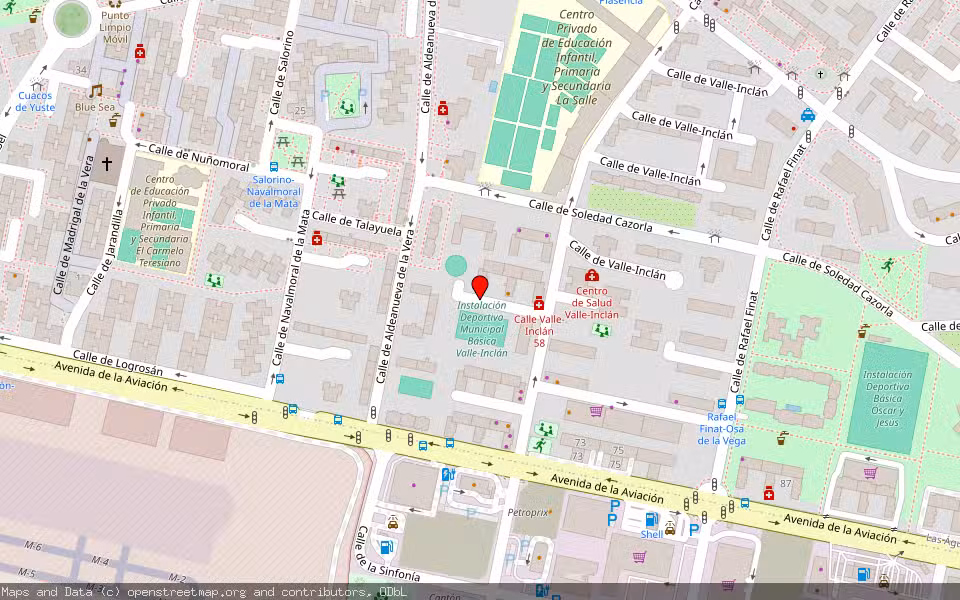 Mapa de Subasta Inmueble (Local comercial) en Madrid