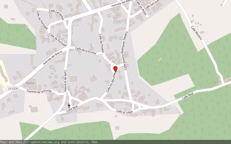 Mapa de Subasta Inmueble (Finca rústica) en Dehesas-ponferrada, León