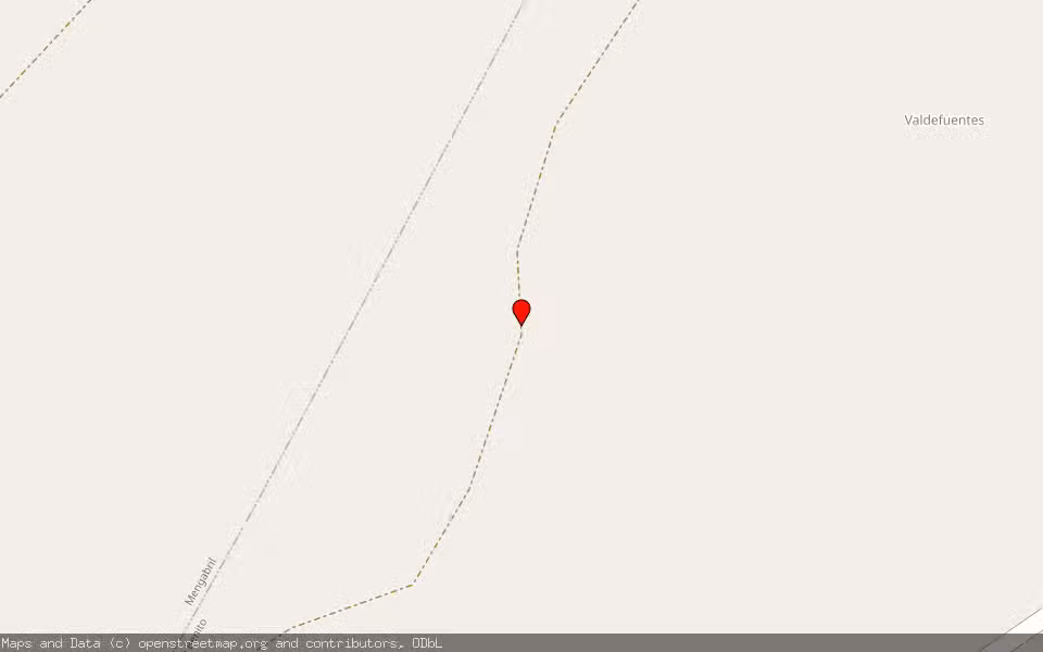 Mapa de Subasta Inmueble (Finca rústica) en Mengabril, Badajoz