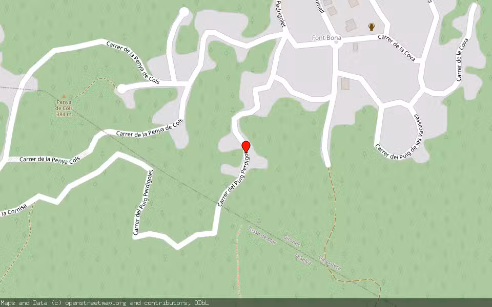 Mapa de Subasta Inmueble (Solar) en Llagostera, Girona