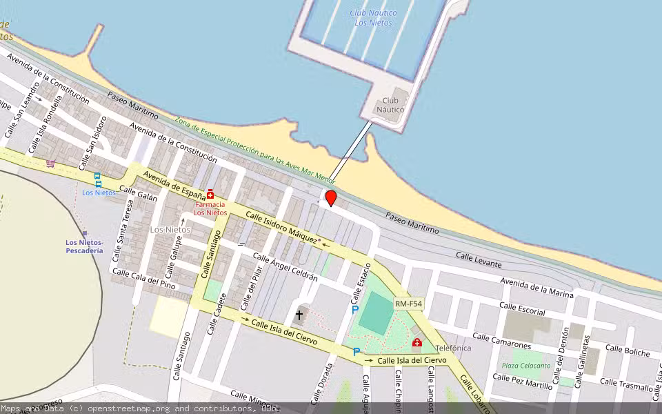 Mapa de Subasta Inmueble (Vivienda) en Cartagena, Murcia