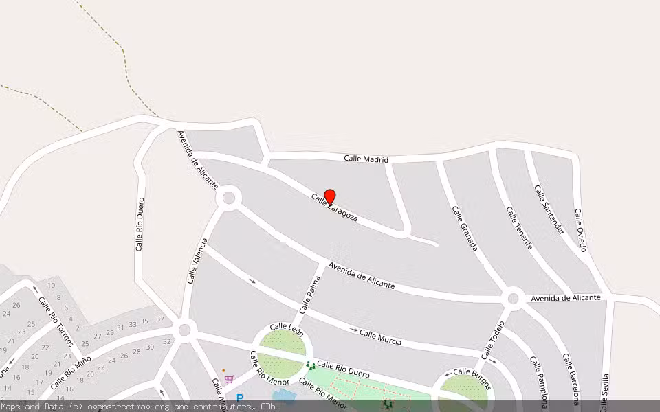 Mapa de Subasta Inmueble (Vivienda) en Castalla, Alicante/Alacant