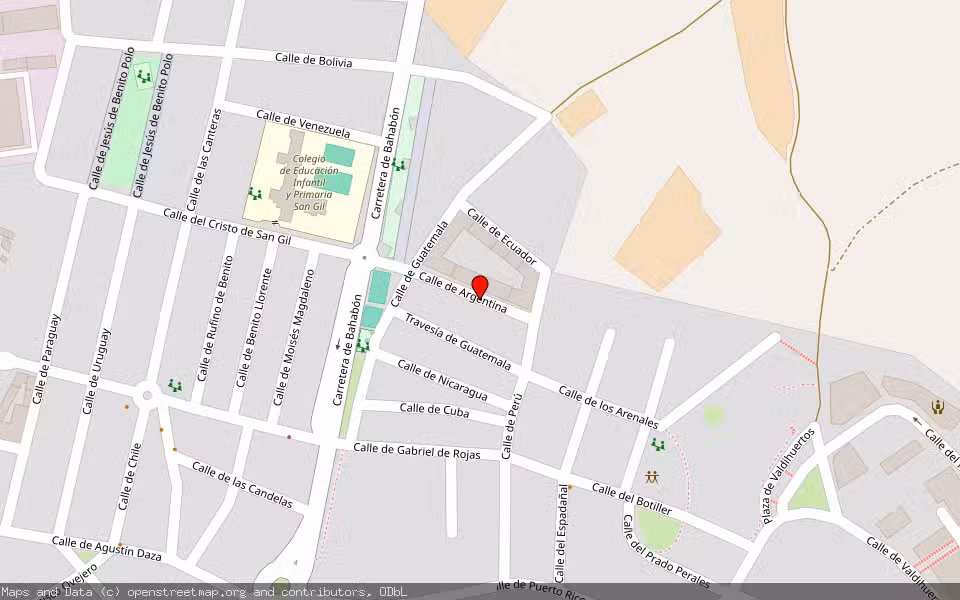 Mapa de Subasta Inmueble (Garaje) en Cuellar, Segovia