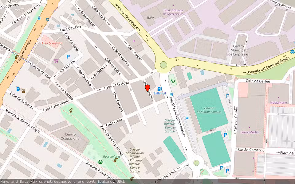 Mapa de Subasta Inmueble (Local comercial) en San Sebastian De Los Reyes, Madrid