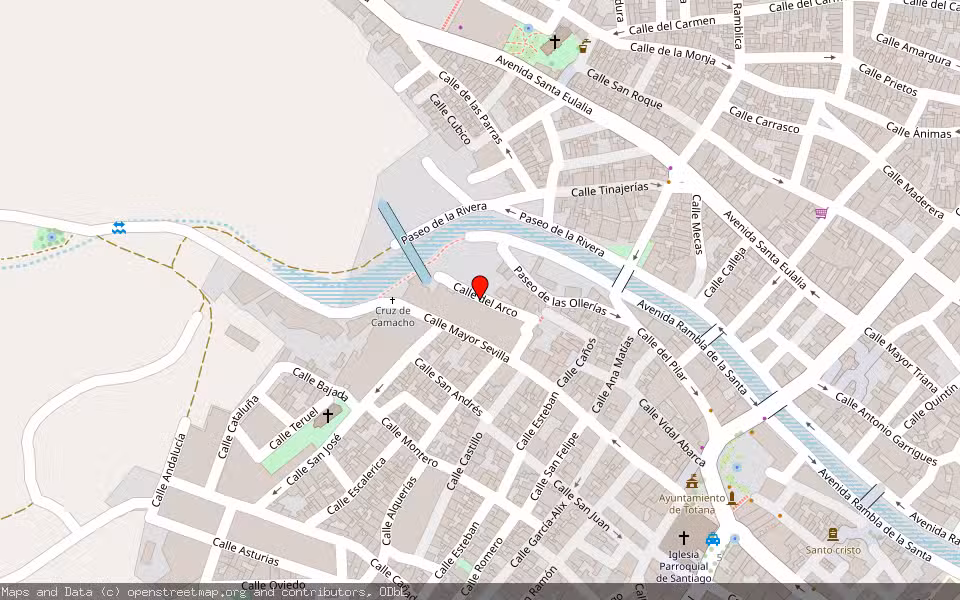 Mapa de Subasta Inmueble (Solar) en Totana, Murcia