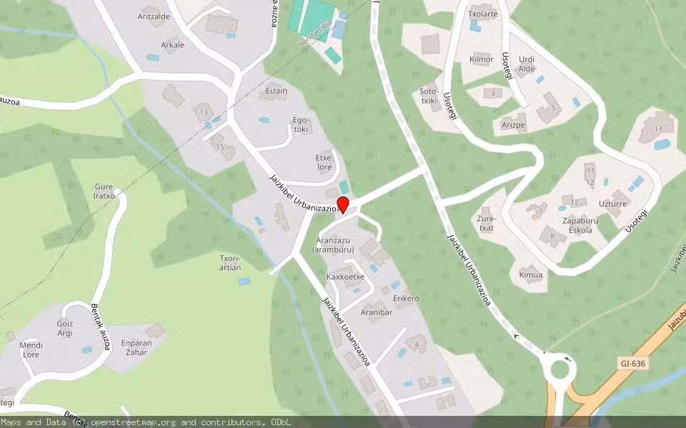 Mapa de Subasta Inmueble (Vivienda) en Irun, Gipuzkoa