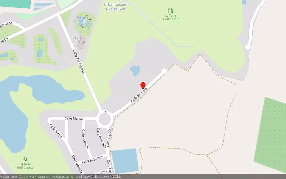 Mapa de Subasta Inmueble (Vivienda) en Torre-pacheco, Murcia