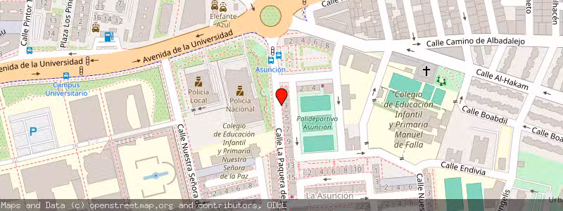 Mapa de Subasta de Inmueble (Solar) en Jerez De La Frontera, Cádiz 