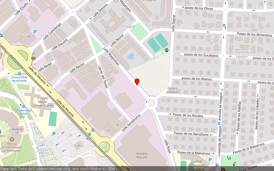 Mapa de Subasta Inmueble (Solar) en S Vicent Del Raspeig-s Vicente Del, Alicante/Alacant
