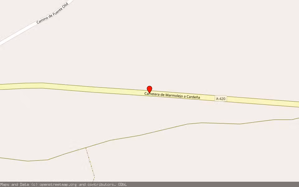 Mapa de Subasta Inmueble (Finca rústica) en Andujar, Jaén