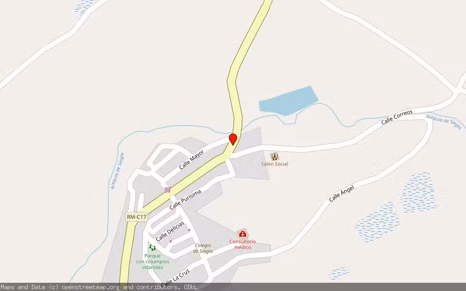 Mapa de Subasta Inmueble (Vivienda) en Caravaca De La Cruz, Murcia