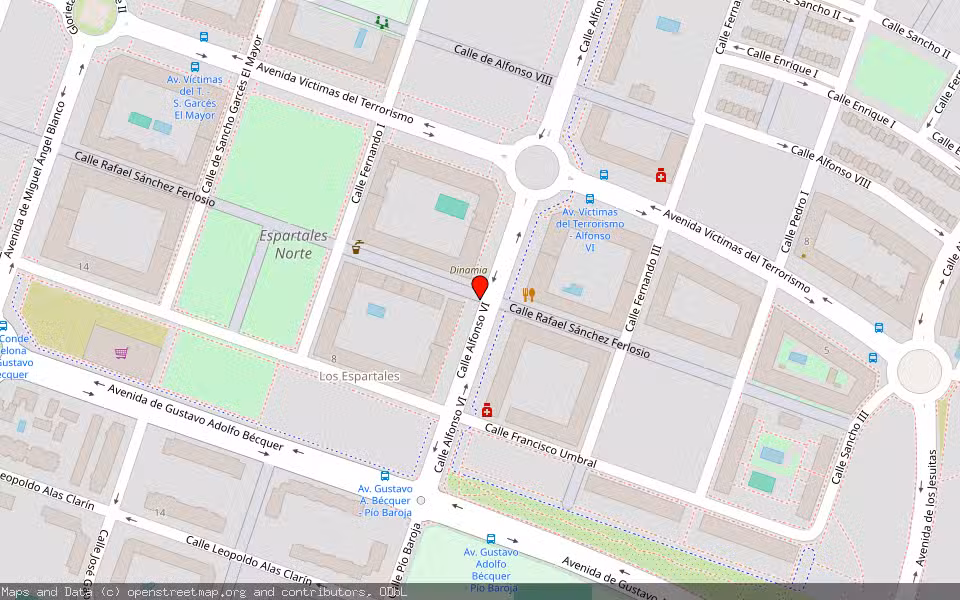 Mapa de Subasta Inmueble (Garaje) en Alcalá De Henares, Madrid