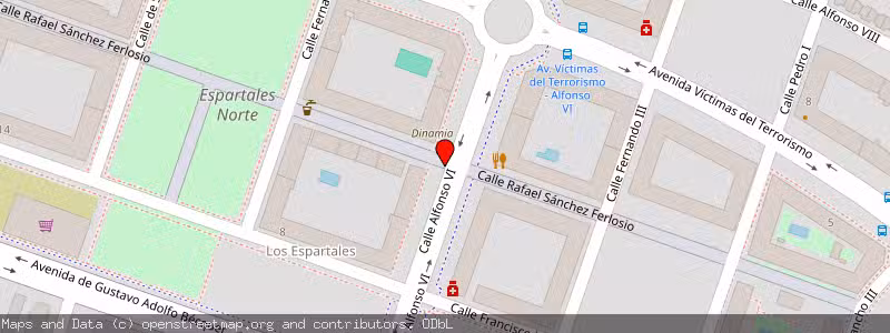 Mapa de Subasta de Inmueble (Garaje) en Alcalá De Henares, Madrid 
