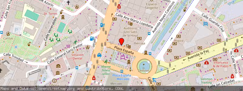 Mapa de Subasta de Inmueble (Vivienda) en Burgos, Burgos 