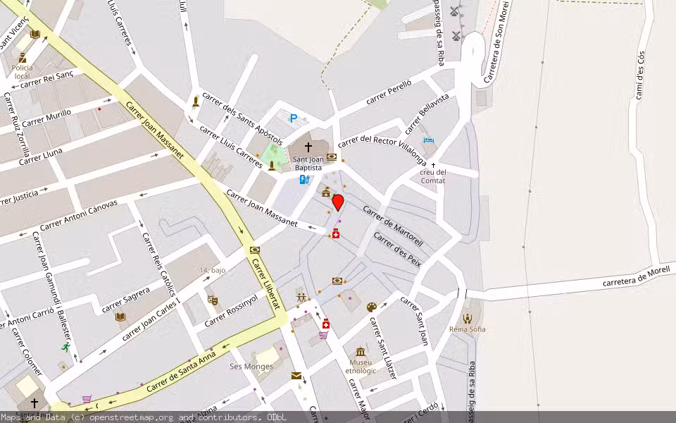 Mapa de Subasta Inmueble (Vivienda) en Muro, Illes Balears