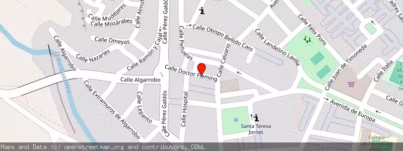 Mapa de Subasta de Inmueble (Garaje) en Arcos De La Frontera, Cádiz 