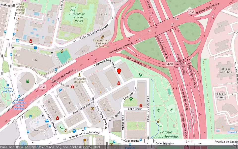 Mapa de Subasta Inmueble (Vivienda) en Madrid