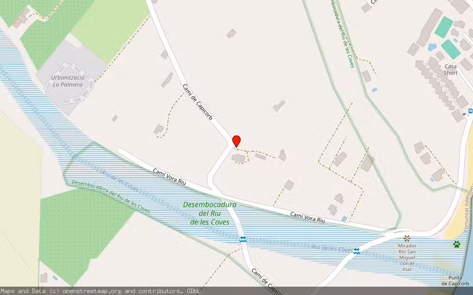 Mapa de Subasta Inmueble (Otros) en Alcalá De Xivert, Castellón/Castelló