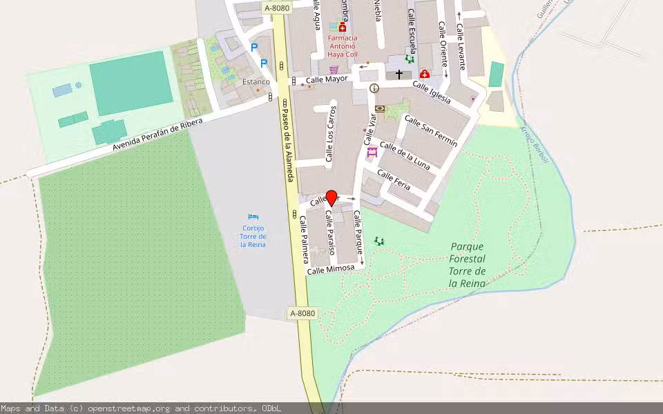 Mapa de Subasta Inmueble (Vivienda) en Guillena, Sevilla