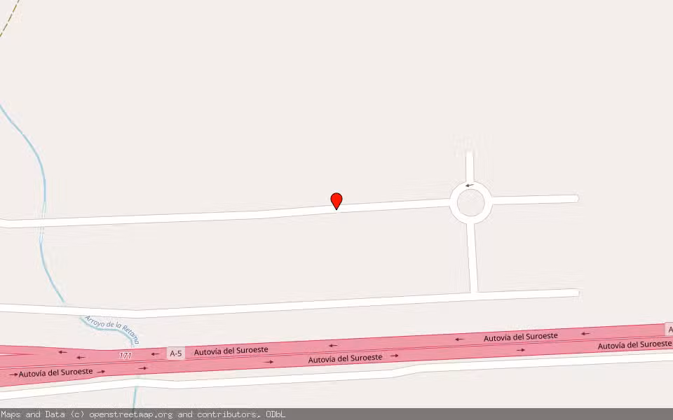 Mapa de Subasta Inmueble (Solar) en Peraleda De La Mata, Cáceres