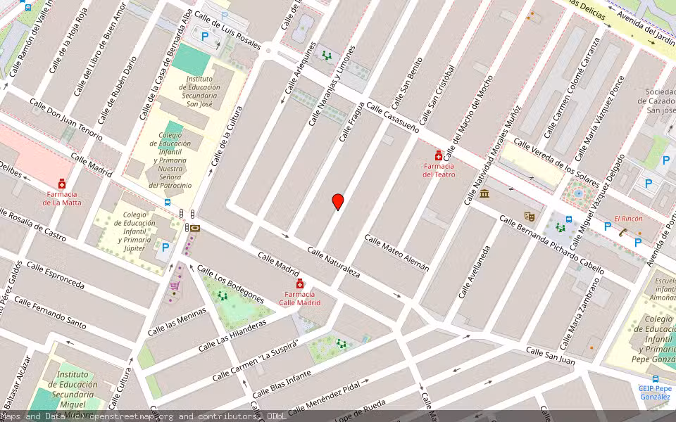 Mapa de Subasta Inmueble (Vivienda) en La Rinconada, Sevilla