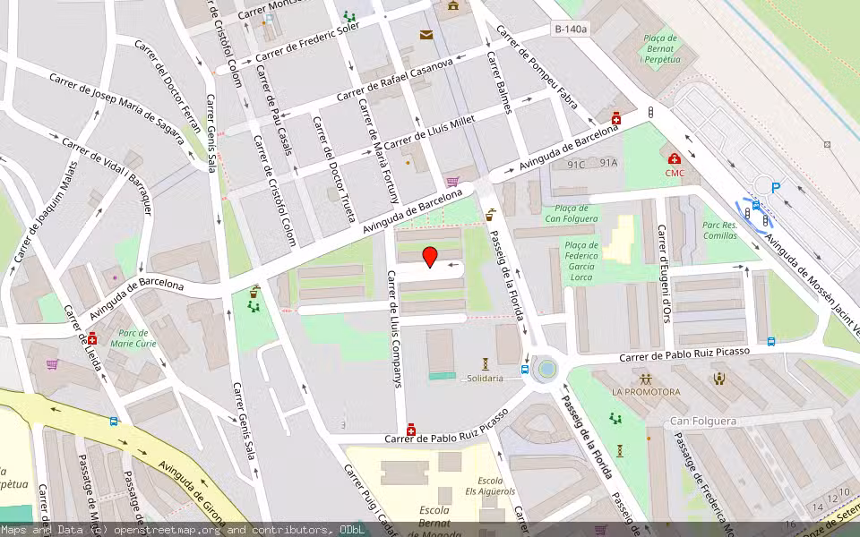 Mapa de Subasta Inmueble (Vivienda) en Santa Perpetua De Mogoda, Barcelona