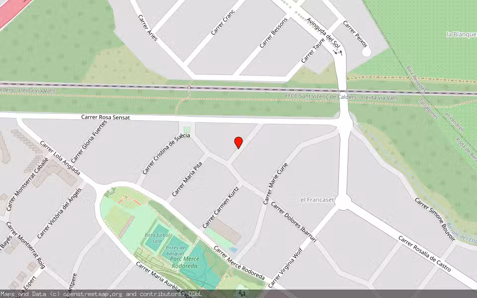 Mapa de Subasta Inmueble (Solar) en Roda De Berà, Tarragona