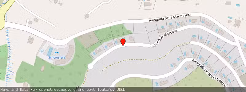 Mapa de Subasta de Inmueble (Solar) en Pedreguer, Alicante 