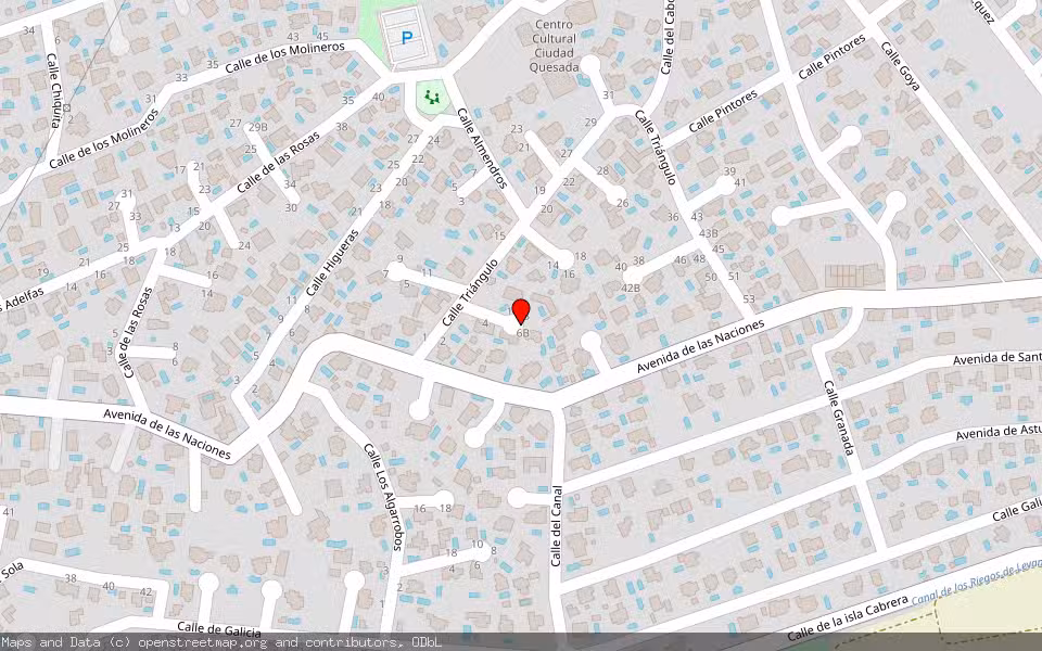 Mapa de Subasta Inmueble (Vivienda) en Rojales, Alicante/Alacant