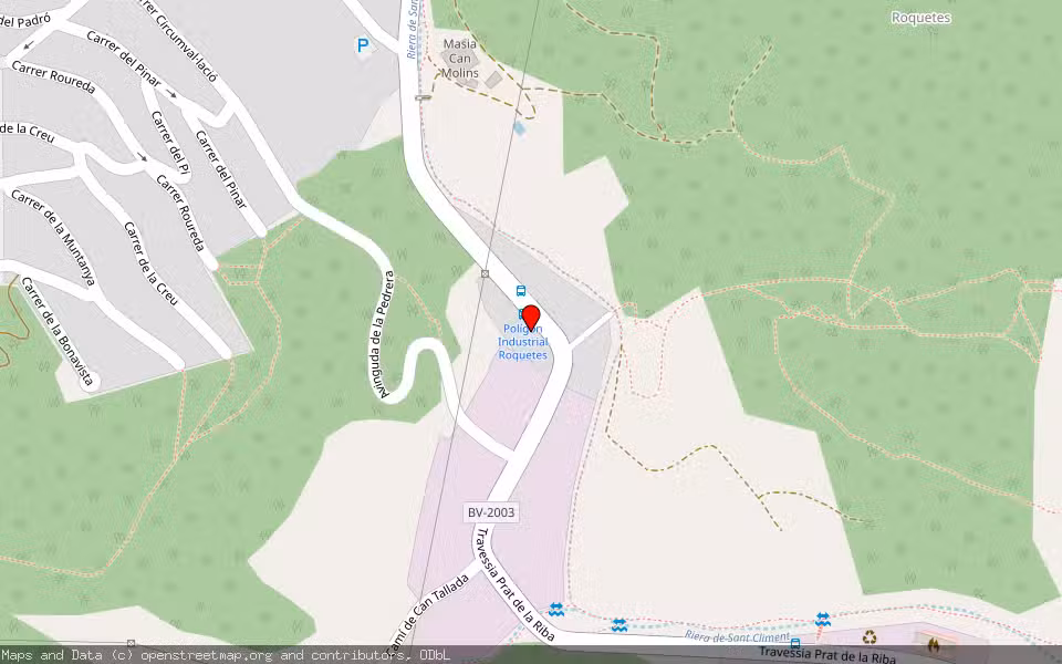 Mapa de Subasta Inmueble (Vivienda) en Sant Climent De Llobregat, Barcelona
