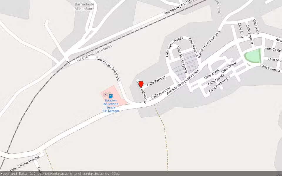Mapa de Subasta Inmueble (Vivienda) en Olula Del Rio, Almería