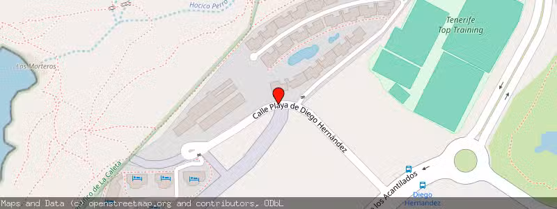 Mapa de Subasta de Inmueble (Garaje) en Adeje, Santa Cruz de Tenerife 