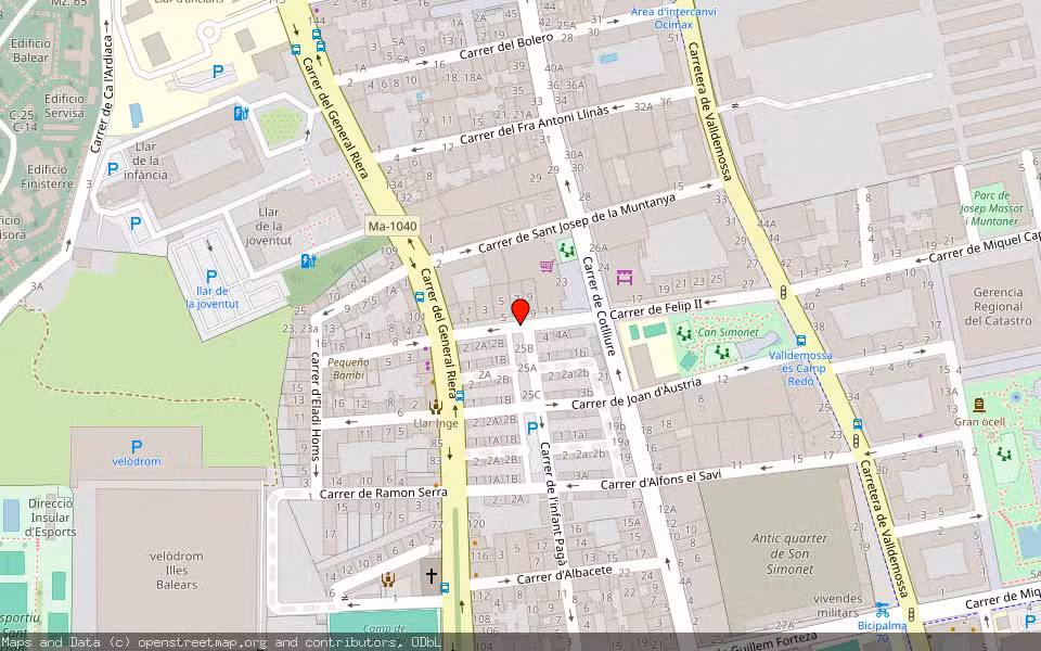 Mapa de Subasta Inmueble (Vivienda) en Palma, Illes Balears