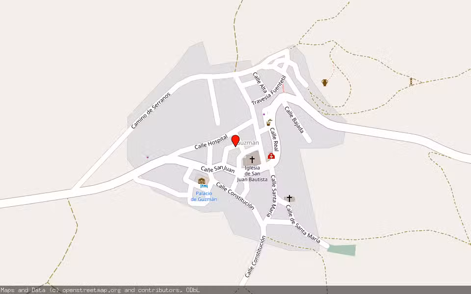 Mapa de Subasta Inmueble (Vivienda) en Pedrosa De Duero, Burgos