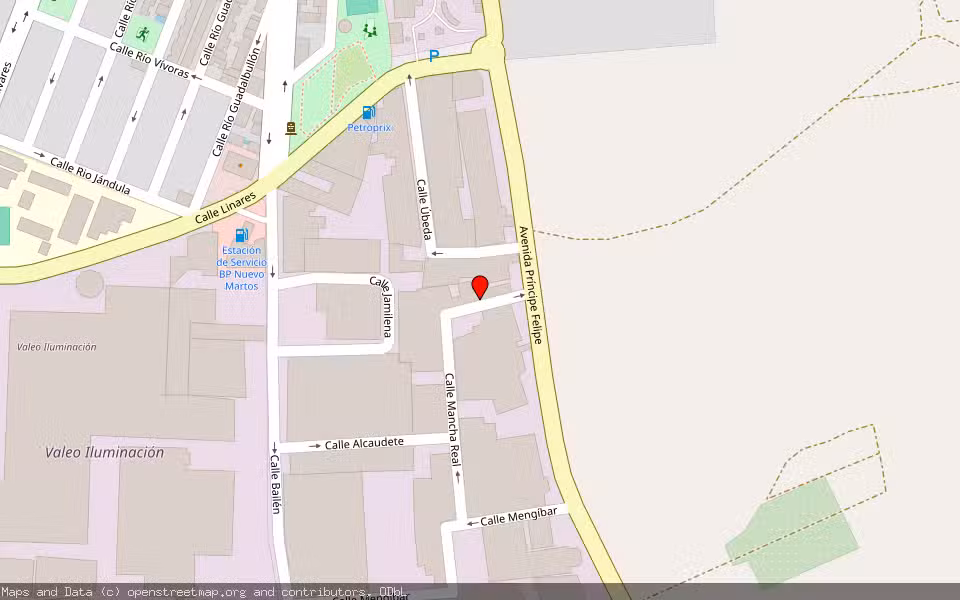 Mapa de Subasta Inmueble (Finca rústica) en Mancha Real, Jaén