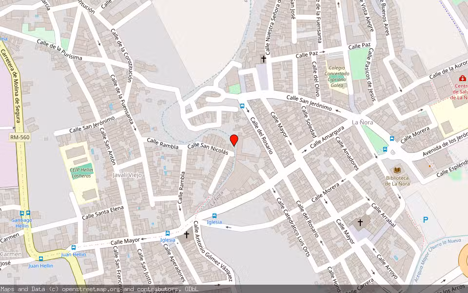 Mapa de Subasta Inmueble (Solar) en Murcia