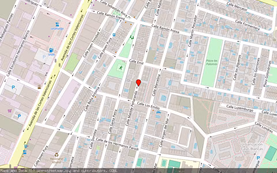 Mapa de Subasta Inmueble (Vivienda) en Torrevieja, Alicante/Alacant