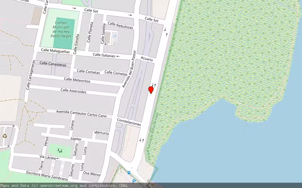 Mapa de Subasta Inmueble (Garaje) en San Fernando, Cádiz